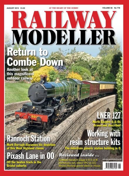 Railway Modeller – August 2015 Cover