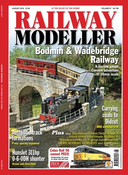 Railway Modeller – August 2016 Cover