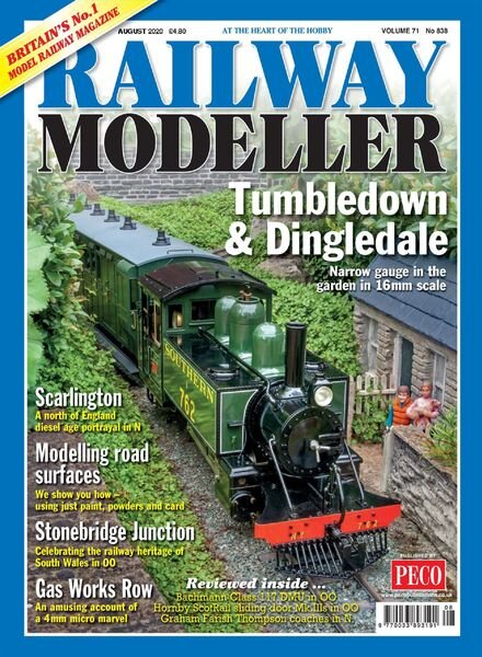 Railway Modeller – August 2020 Cover