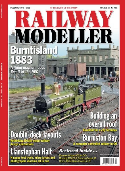 Railway Modeller – December 2015 Cover