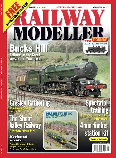 Railway Modeller – January 2015 Cover