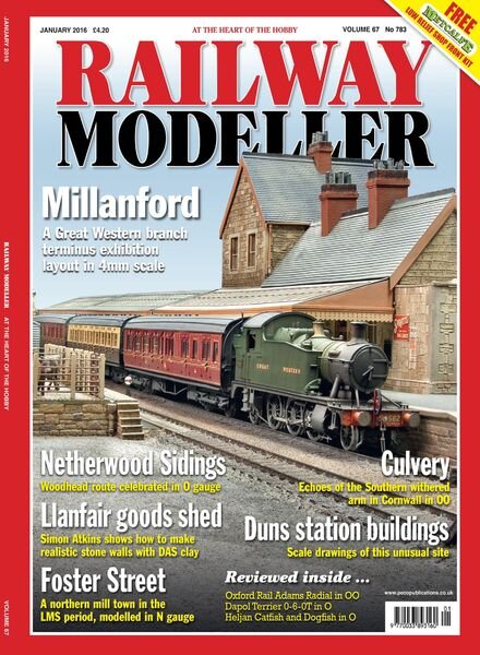 Railway Modeller – January 2016 Cover