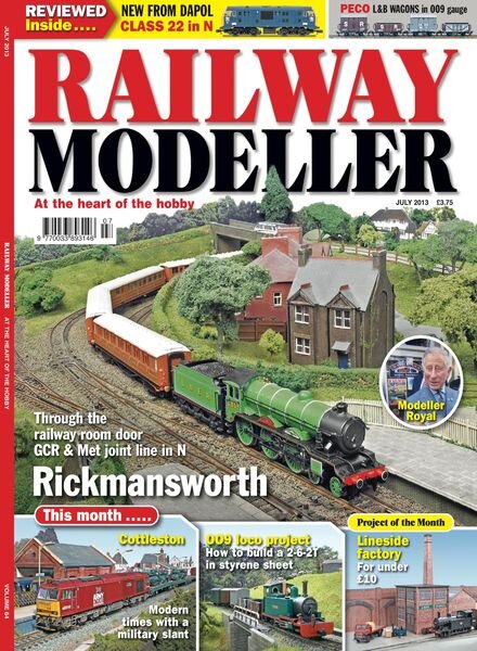 Railway Modeller – July 2013 Cover