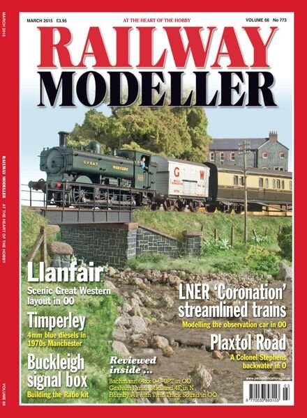 Railway Modeller – March 2015 Cover