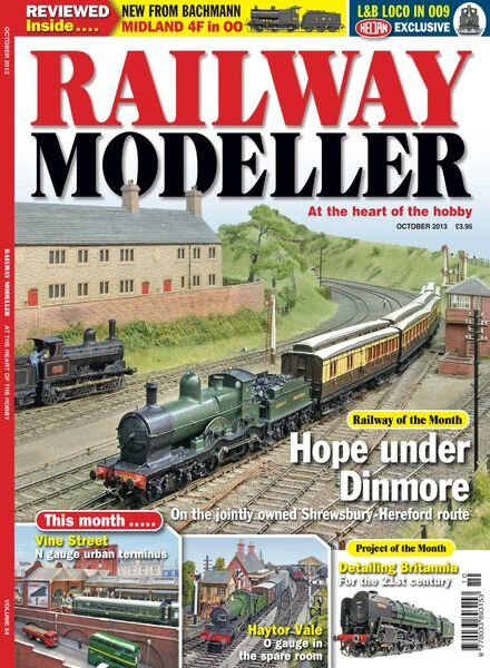 Railway Modeller – October 2013 Cover