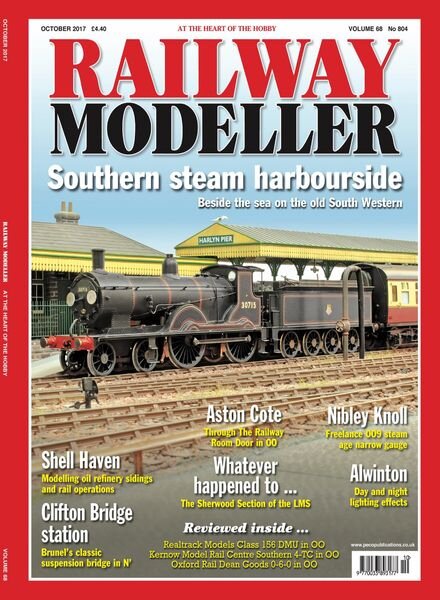 Railway Modeller – October 2017 Cover