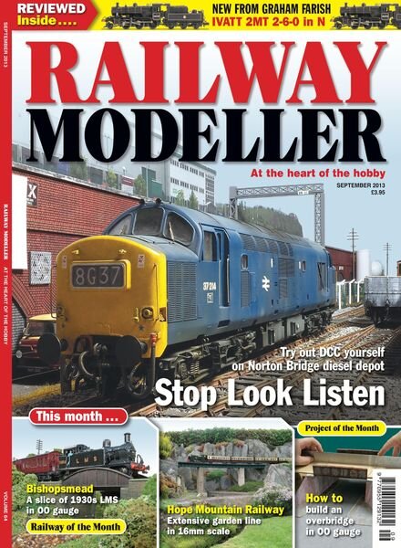 Railway Modeller – September 2013 Cover