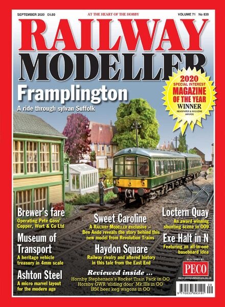 Railway Modeller – September 2020 Cover
