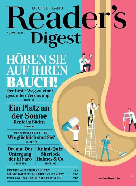 Reader’s Digest Germany – August 2020 Cover