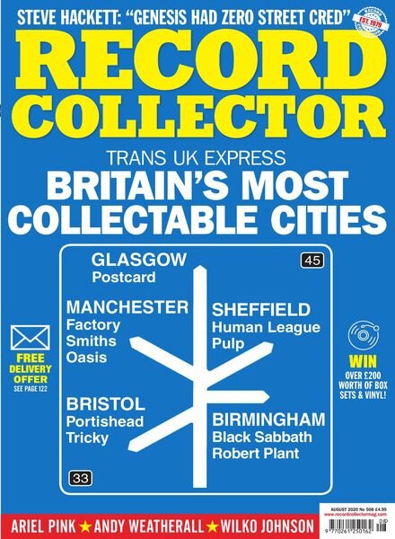 Record Collector – August 2020 Cover