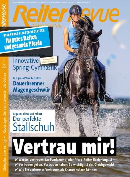 Reiterrevue International – August 2020 Cover