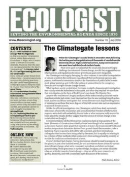 Resurgence & Ecologist – Ecologist Newsletter 13 – Jul 2010