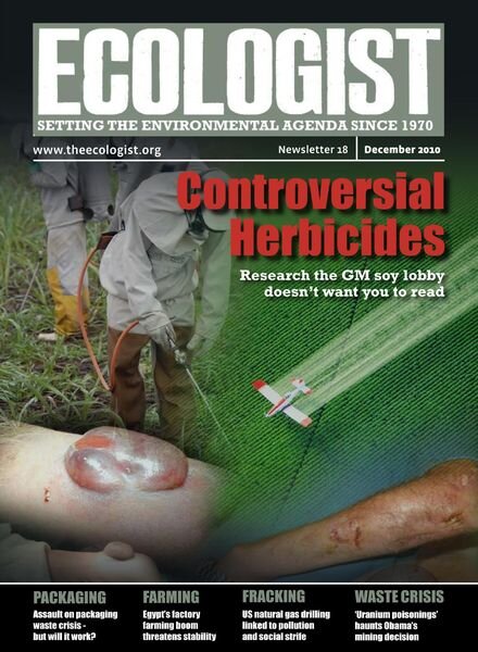 Resurgence & Ecologist – Ecologist Newsletter 18 – Dec 2010 Cover