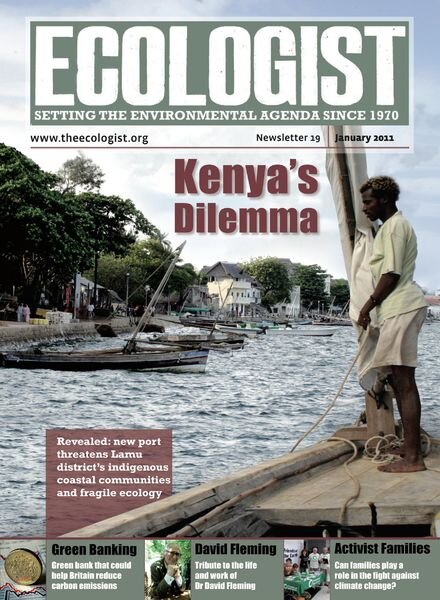 Resurgence & Ecologist – Ecologist Newsletter 19 – Jan 2011 Cover
