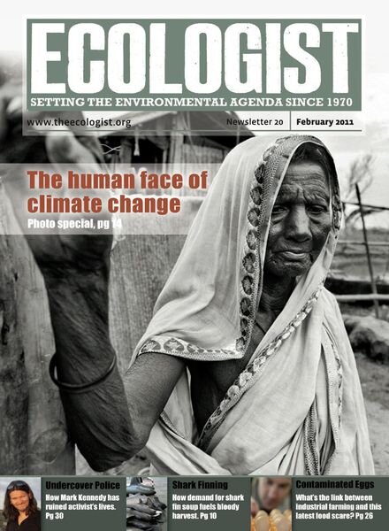 Resurgence & Ecologist – Ecologist Newsletter 20 – Feb 2011 Cover
