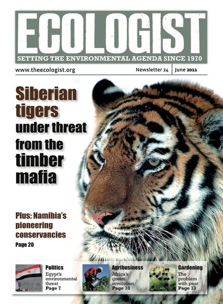 Resurgence & Ecologist – Ecologist Newsletter 24 – June 2011 Cover