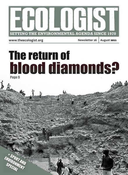 Resurgence & Ecologist – Ecologist Newsletter 26 – Aug 2011 Cover