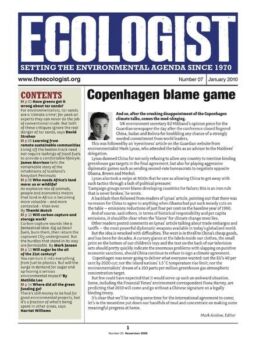 Resurgence & Ecologist – Ecologist Newsletter 7 – January 2010