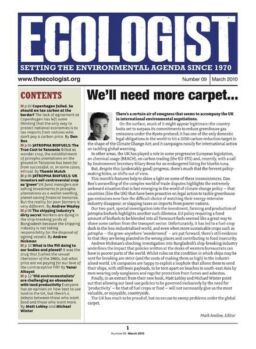 Resurgence & Ecologist – Ecologist Newsletter 9 – Mar 2010