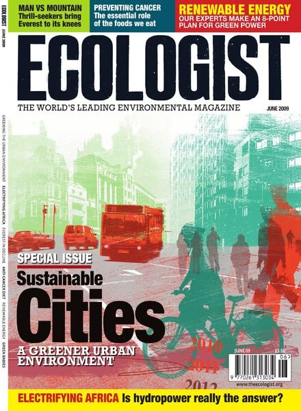 Resurgence & Ecologist – Ecologist, Vol 39 N 5 – June 2009 Cover