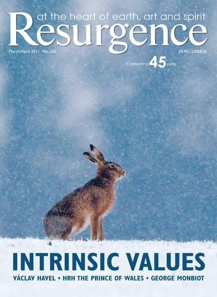 Resurgence & Ecologist – Resurgence, 265 – Mar-Apr 2011 Cover