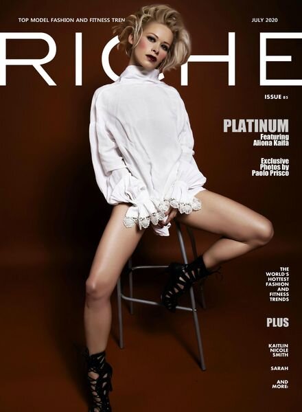 Riche Magazine – Issue 85 July 2020 Cover