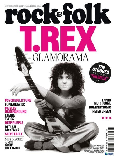 Rock & Folk – septembre 2020 Cover