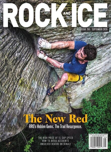 Rock and Ice – Issue 265 – September 2020 Cover