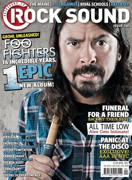 Rock Sound Magazine – April 2011 Cover