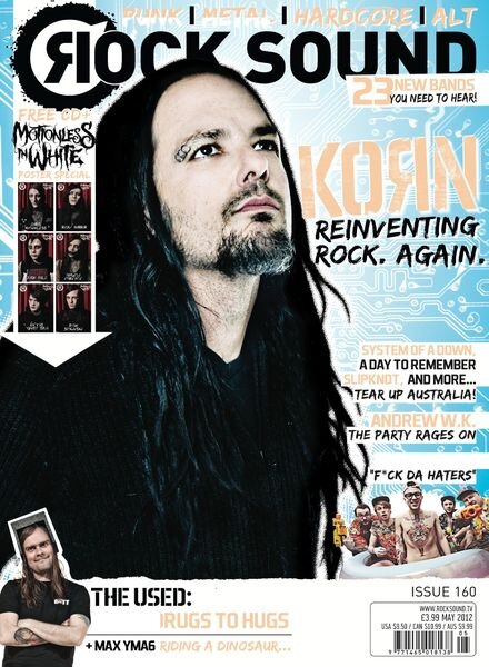 Rock Sound Magazine – May 2012 Cover
