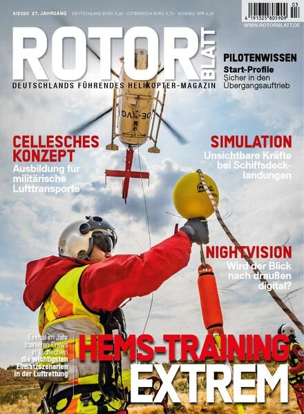 Rotorblatt – Nr.3 2020 Cover