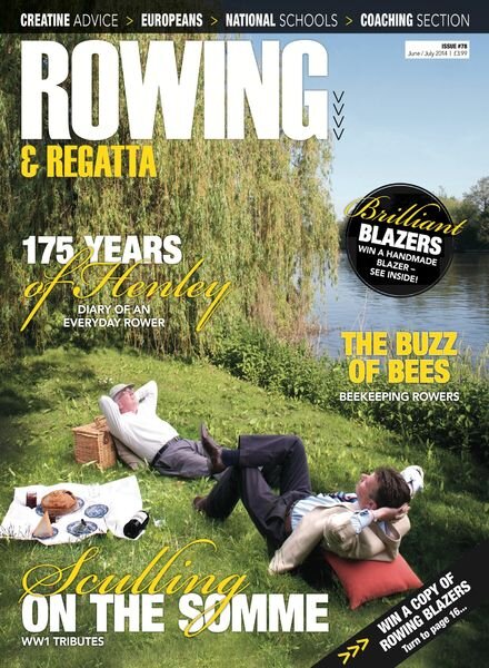 Rowing & Regatta – June – July 2014 Cover