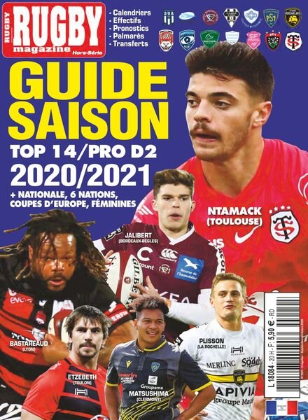 Rugby Magazine – Hors-Serie – Septembre-Octobre 2020 Cover