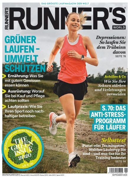 Runner’s World Germany – September 2020 Cover