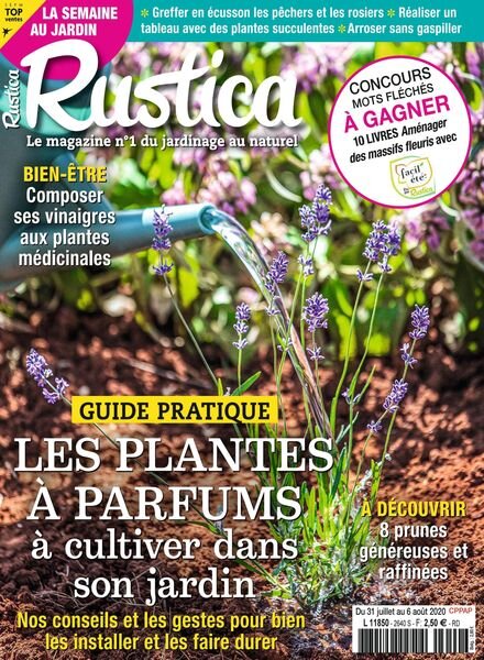 Rustica – 31 Juillet 2020 Cover
