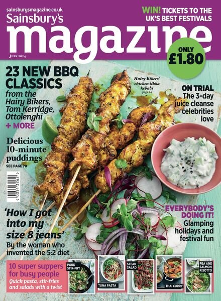 Sainsbury’s Magazine – July 2014 Cover