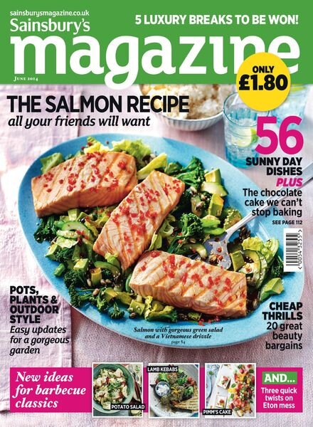 Sainsbury’s Magazine – June 2014 Cover