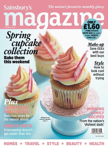 Sainsbury’s Magazine – March 2012 Cover
