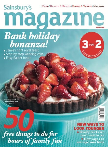 Sainsbury’s Magazine – May 2011 Cover