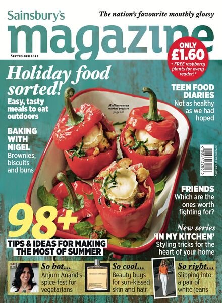 Sainsbury’s Magazine – September 2012 Cover
