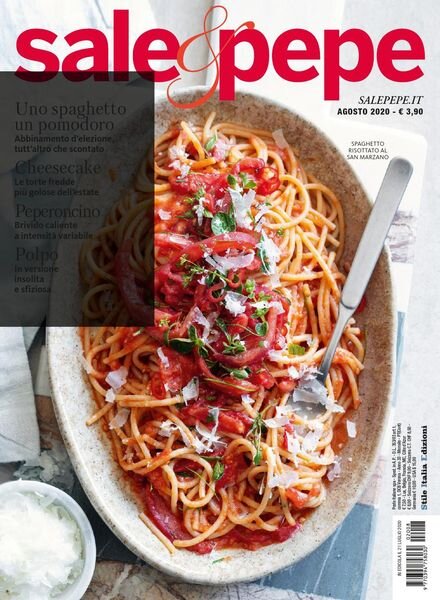 Sale & Pepe – Agosto 2020 Cover