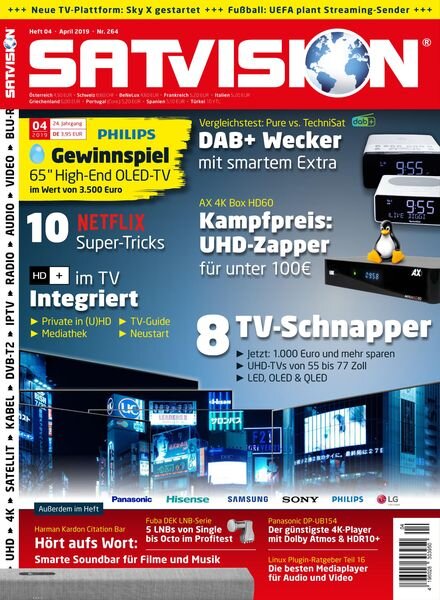 Satvision – April 2019 Cover