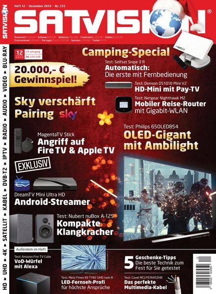 Satvision – Dezember 2019 Cover