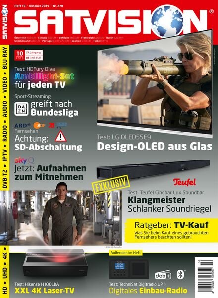 Satvision – Oktober 2019 Cover