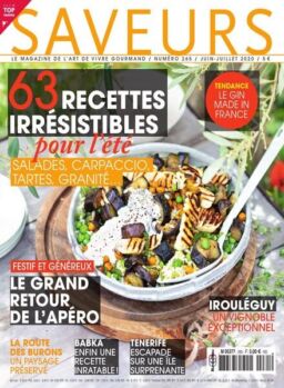 Saveurs France – Juin-Juillet 2020