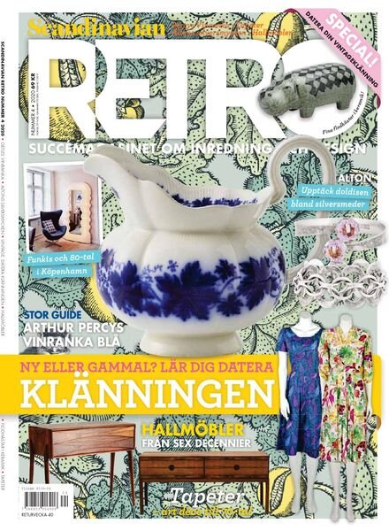 Scandinavian Retro – augusti 2020 Cover
