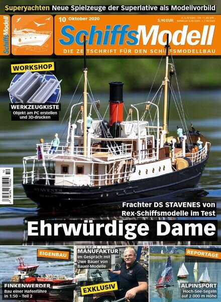 SchiffsModell – Oktober 2020 Cover