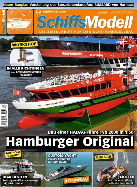 SchiffsModell – September 2020 Cover