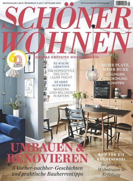 SchOner Wohnen – September 2020 Cover