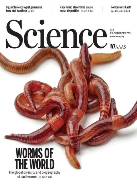 Science – 25 October 2019 Cover